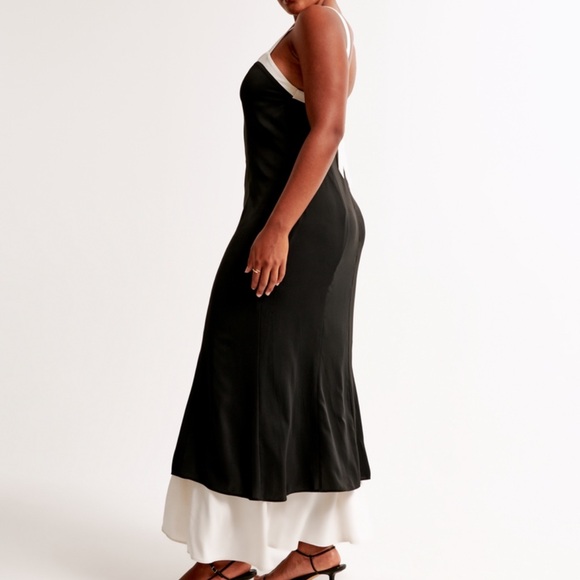 NWT Abercrombie & Fitch Black and White Dress - Picture 3 of 6